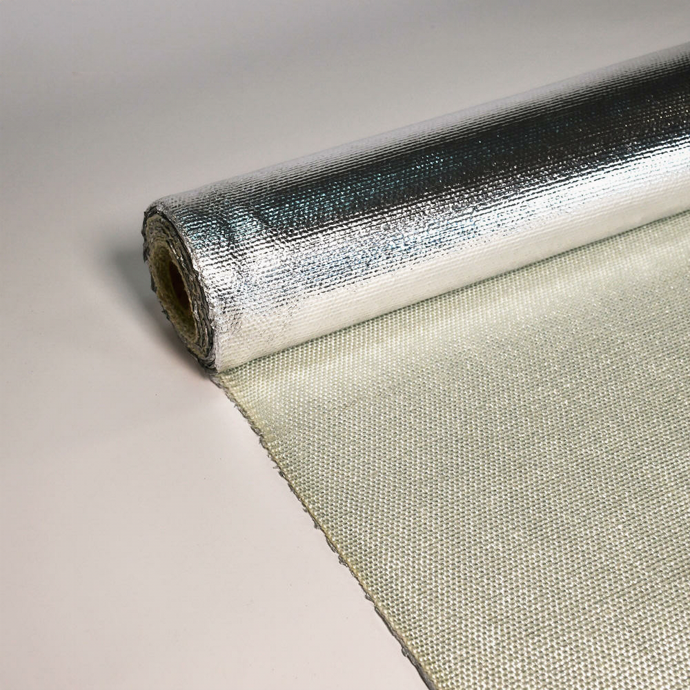 0.8 mm aluminum foil fiberglass welding blanket roll