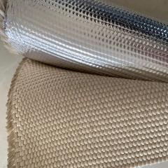 heavy duty aluminum foil coated fiberglass fabrics for welding blankets