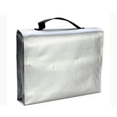 aluminum foil fiberglass fabric fireproof bag