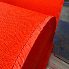 Red color30oz acrylic coated fiberglass welding blankets, provide protection from welding sparks, spatter, and slag,ThermaxCo