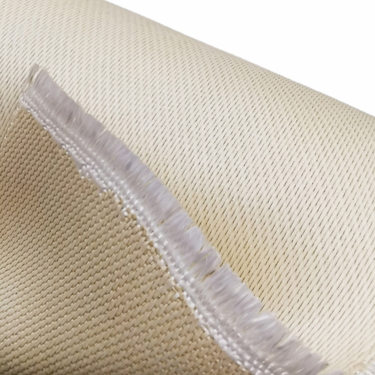 satin weave vermiculite coated silica fabric