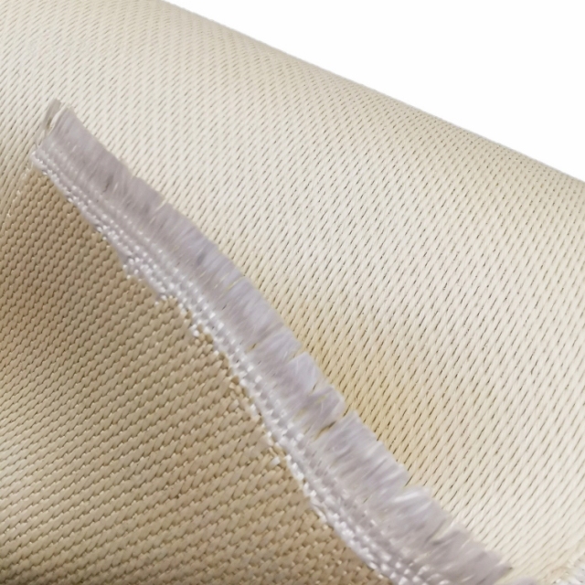 satin weave vermiculite coated silica fabric