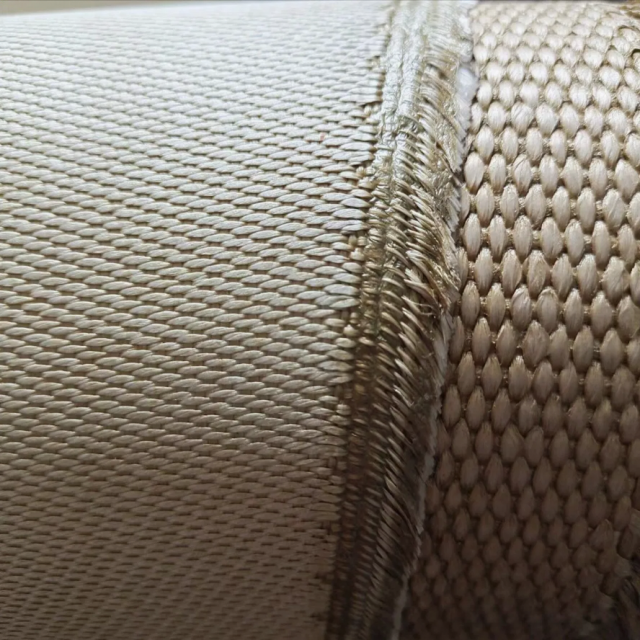 1100gsm and 1400gsm silica fabrics vermiculite coated