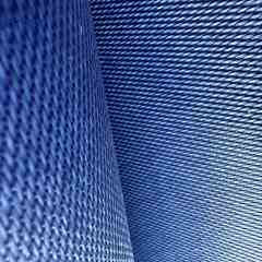 8H satin weave filament fiberglass cloth with blue silicone coating