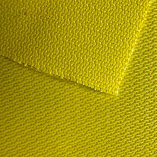 double sided silicone coated glass fiber fabric double sided yellow colour