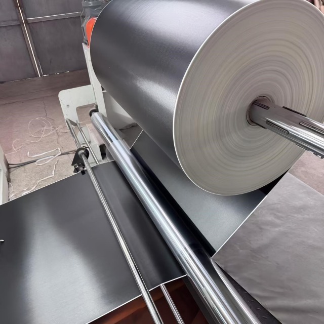 black colour siliocne rubber coated fiberglass fabric