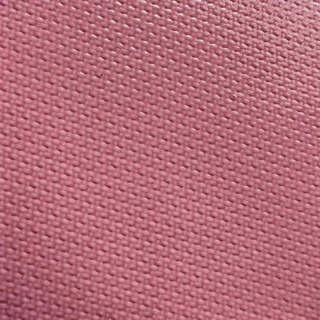 high temperature resistant silicone fabric pink color double sided