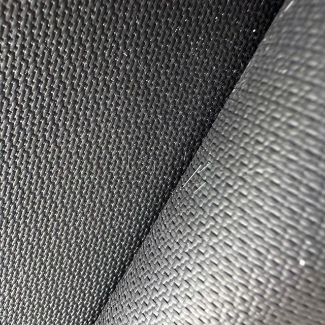 black color anti-static silicone fiberglass heat resistant cloth