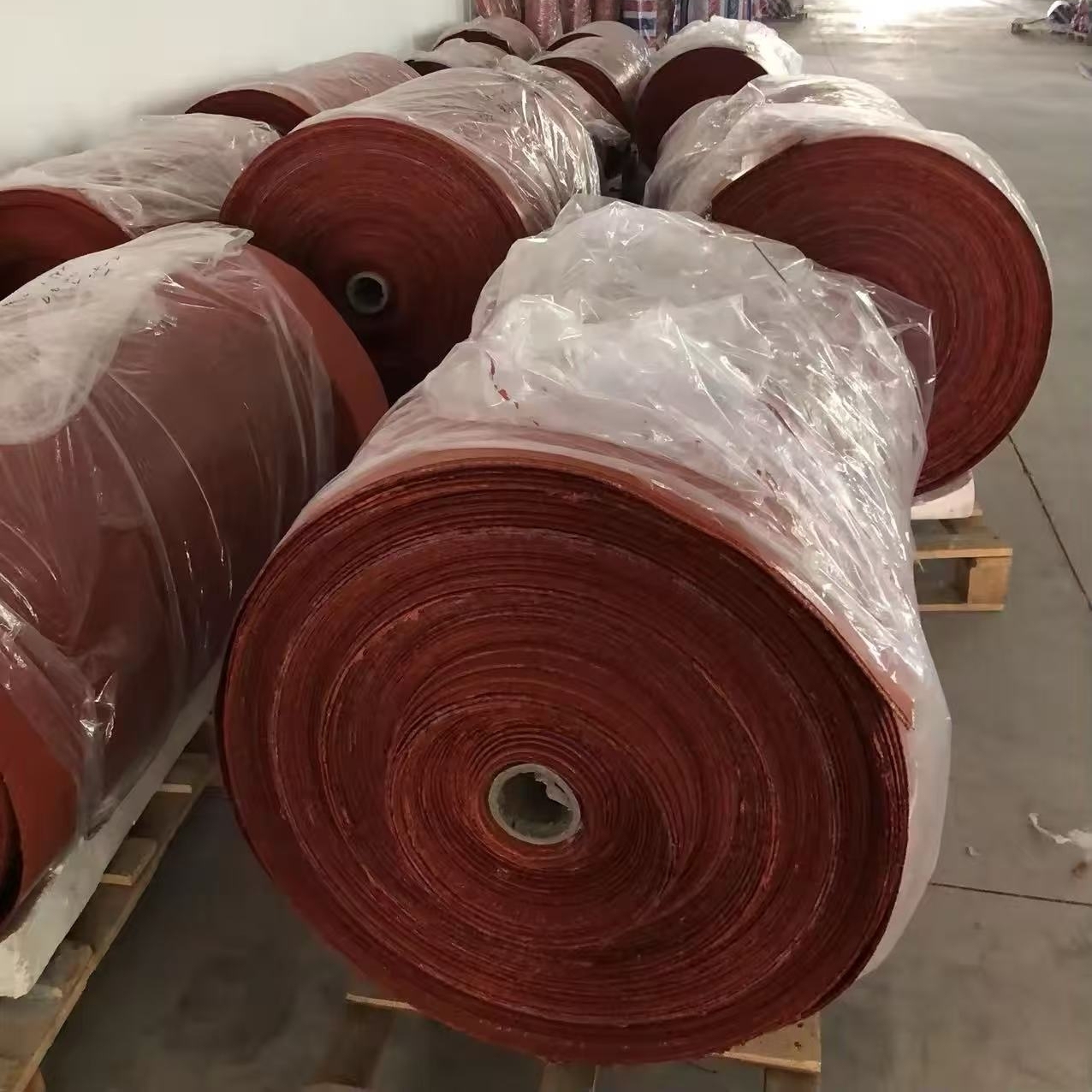 heavy duty double sided calendering silicone fiberglass cloth