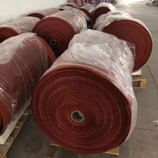 heavy duty double sided calendering silicone fiberglass cloth