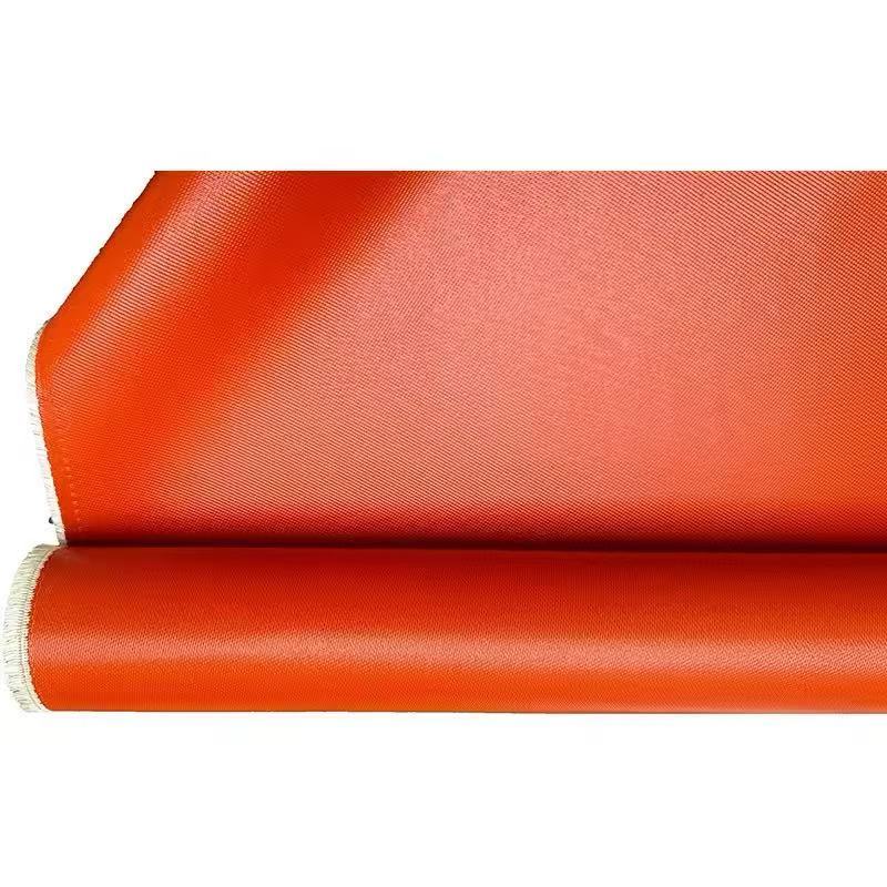 600gsm high silica fabric red silicone both sides coated