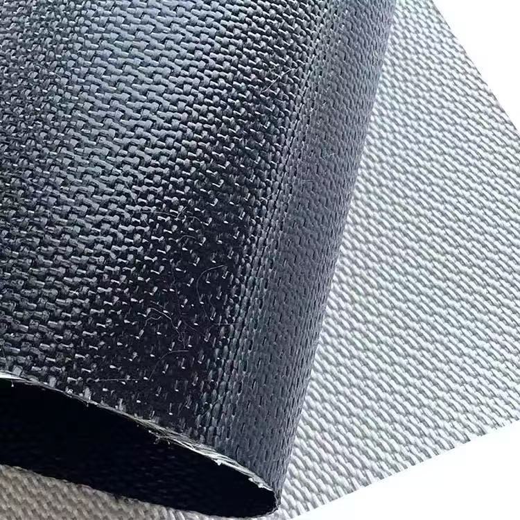 black silicone coated fiberglass cloth for fabric expansion joints and bellows