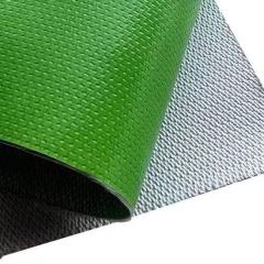 green silicone coated fiberglass cloth for passive fire protection jackets