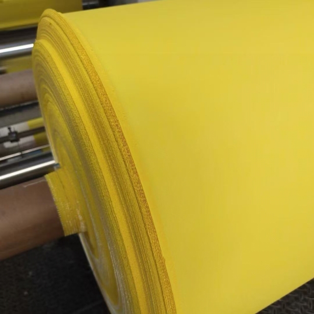 yellow silicone coated fiberglass cloth 0.4mm