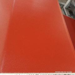 red silicone rubber coated high silica glass fiber fabric 