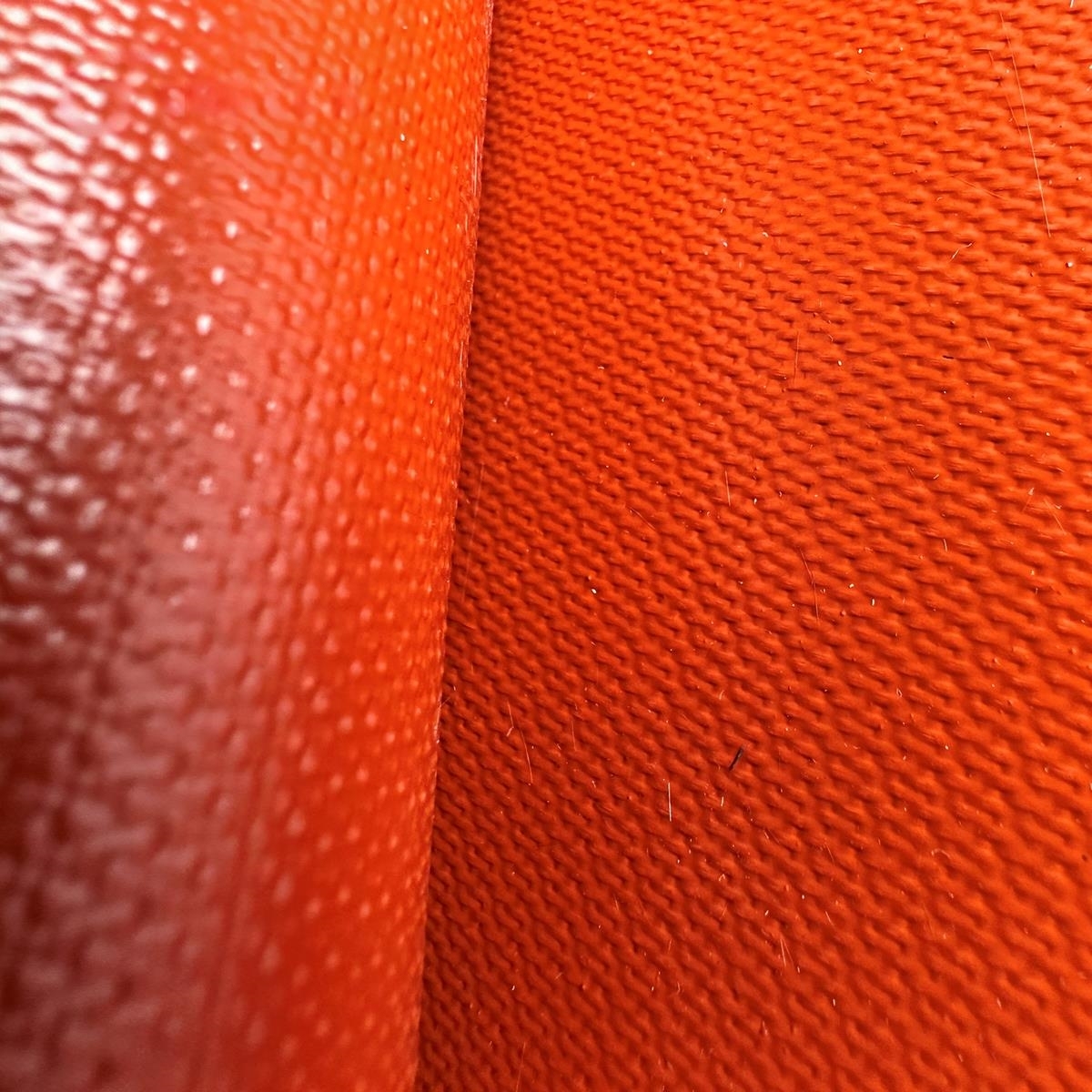 4H Satin weave 600gsm silicone rubber coated fiberglass cloth