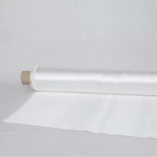 woven silica fabric white color