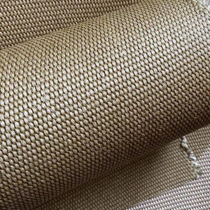 heavy duty texturized silica cloth vermiculite coated