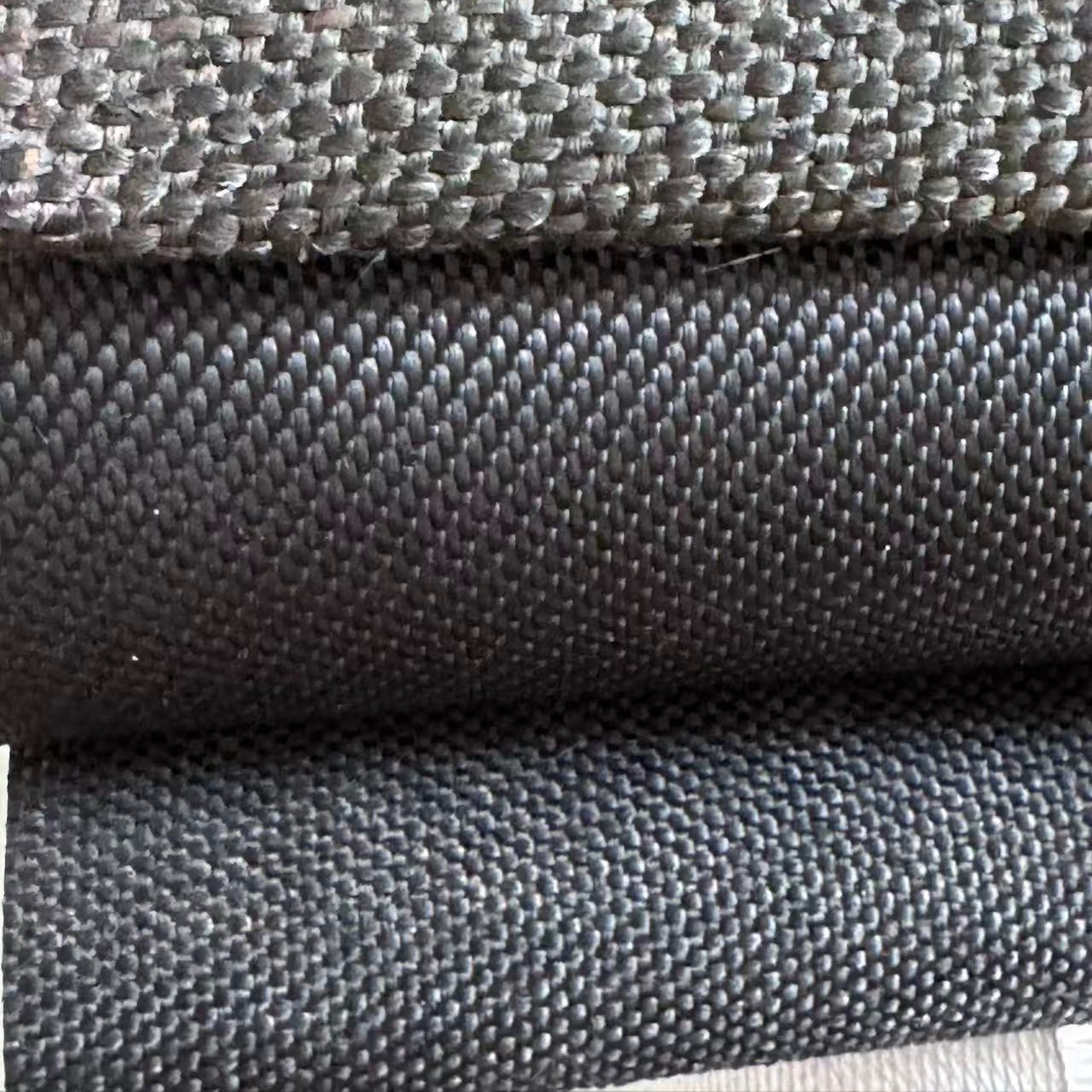 black color dyed weave lock fiberglass fabrics