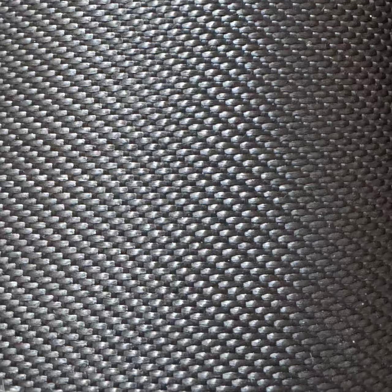 black acrylic treated fiberglass fabric for heat insulation