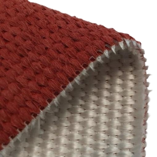 one side silicone coated texturized fiberglass cloth
