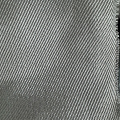 0.5mm twill weave fiberglass wire reinforced base cloth for smoke and fire curtains