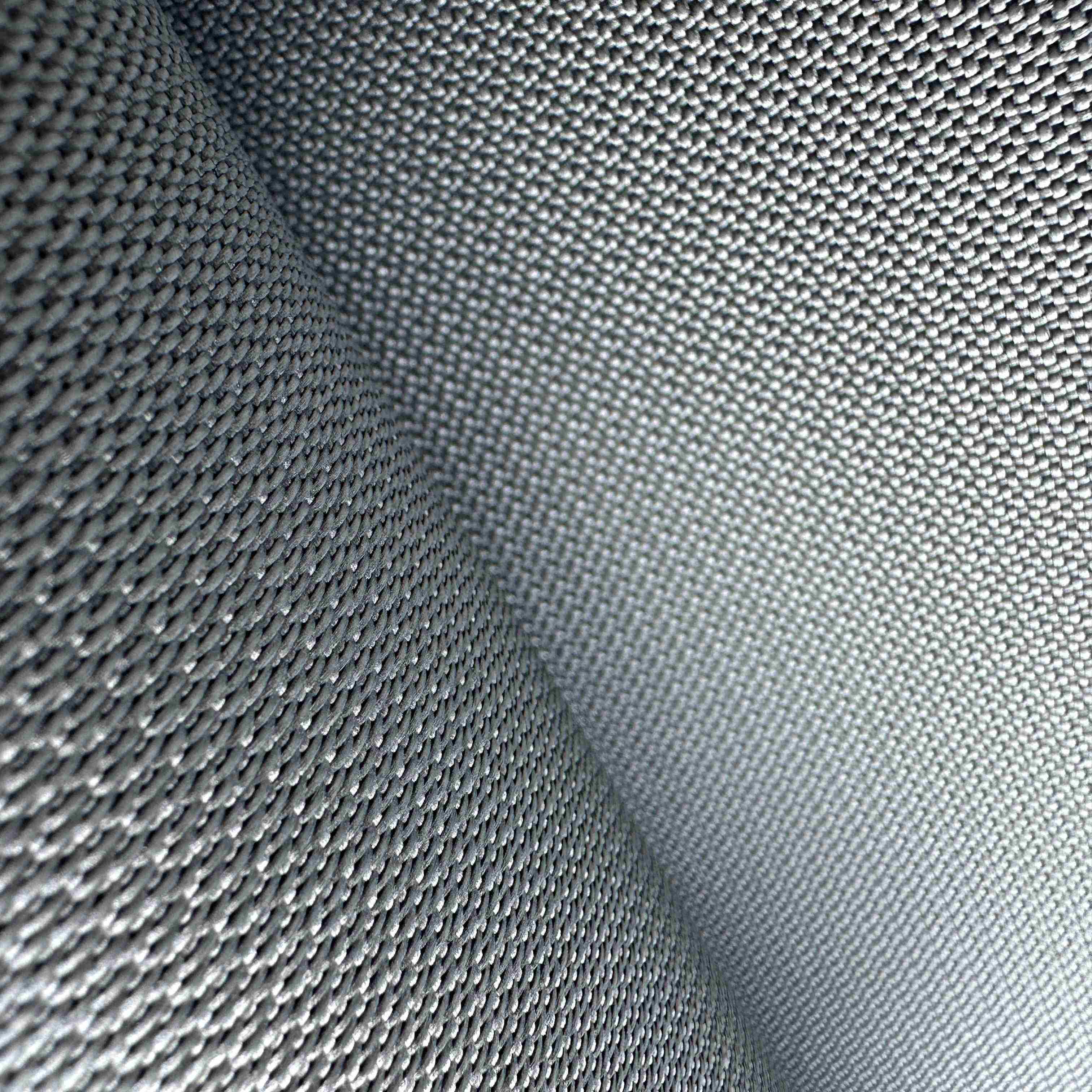 silver grey pu coated fiberglass fabric