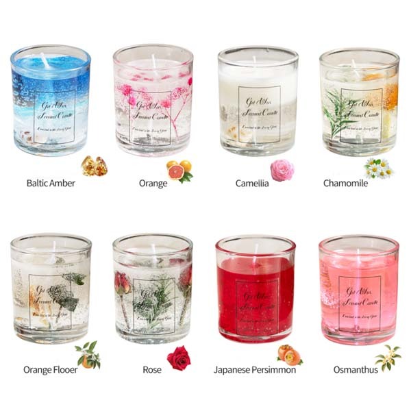 Jelly Wax Aroma Candle Welcome Wholesale and OEM Orders