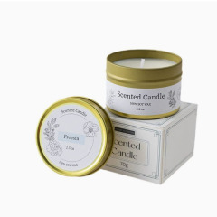 Tin Soy Candle With Wax Fragrance China Manufacturer