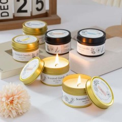 Tin Soy Candle With Wax Fragrance China Manufacturer