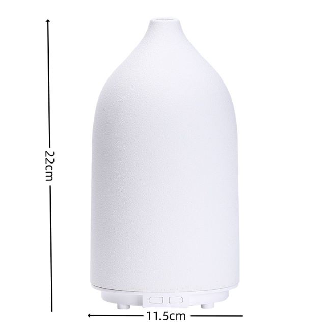 500ml Large Ceramic Stone Diffuser for Essential Oils, Handmade Ultrasonic Aromatherapy Cool Mist Humidifier