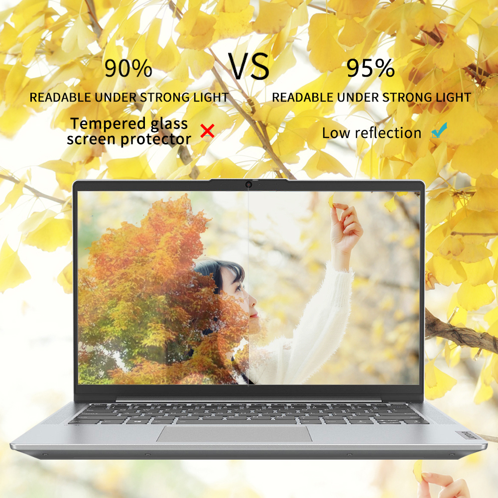 LFD688 Anti-scratch Anti Reflective Film Super clear Screen Protector for Laptop 12 13 14 15 16 Inch Laptops AR Screen Protector