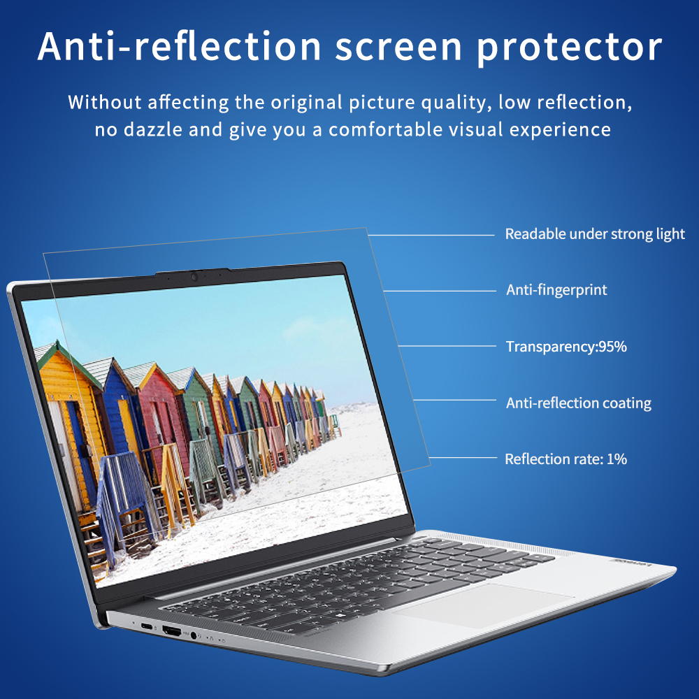 LFD688 Anti-scratch Anti Reflective Film Super clear Screen Protector for Laptop 12 13 14 15 16 Inch Laptops AR Screen Protector