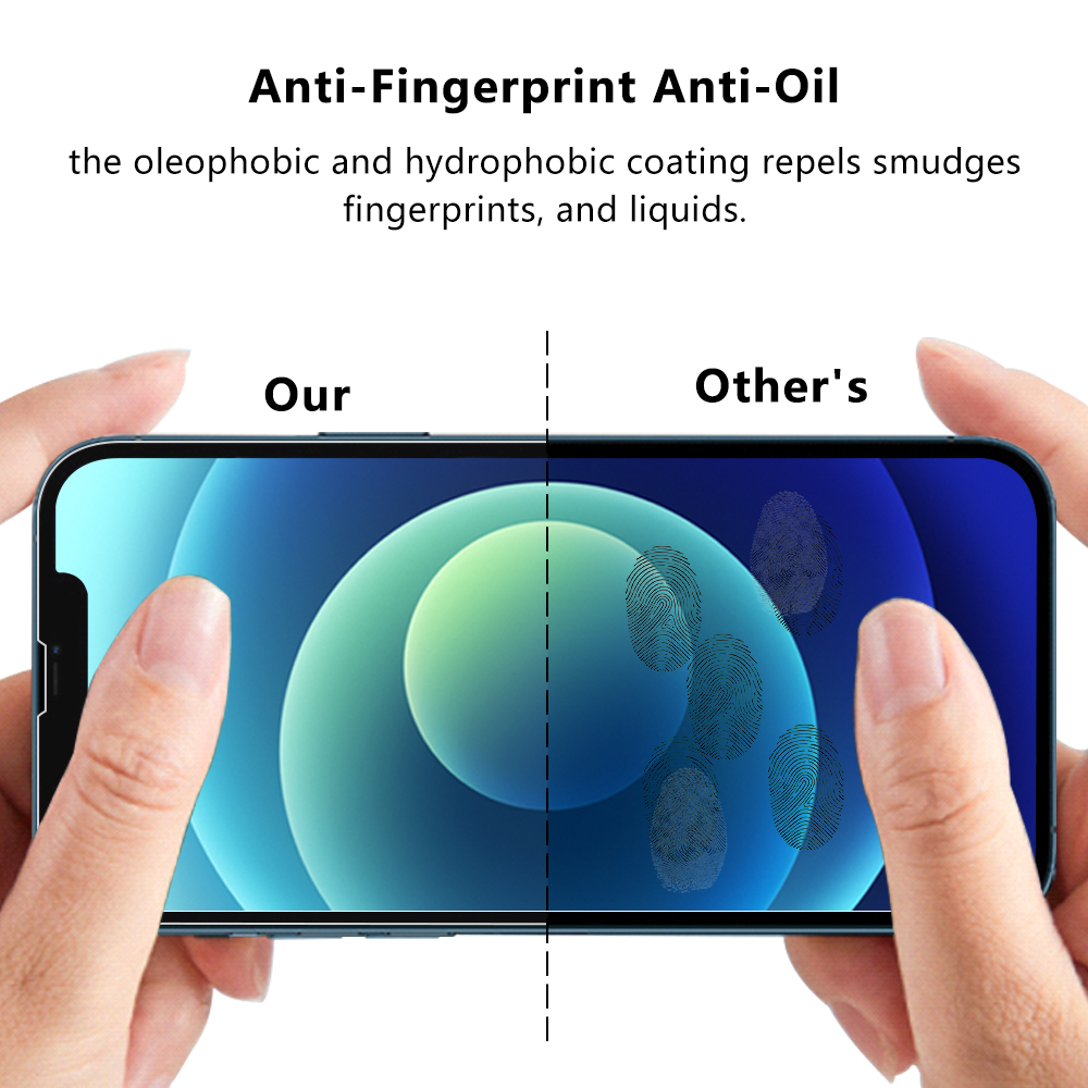 LFD836 New 9D AR clear 2.5D 9H 0.3mm Tempered Glass Film Screen Protectors for iPhone 11 12 13 14 Xr Xs Pro Max 8 7 X SE 6 Plus