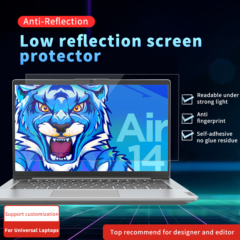 LFD688 Anti-scratch Anti Reflective Film Super clear Screen Protector for Laptop 12 13 14 15 16 Inch Laptops AR Screen Protector
