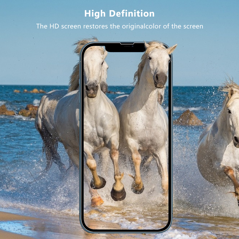 LFD836 New 9D AR clear 2.5D 9H 0.3mm Tempered Glass Film Screen Protectors for iPhone 11 12 13 14 Xr Xs Pro Max 8 7 X SE 6 Plus