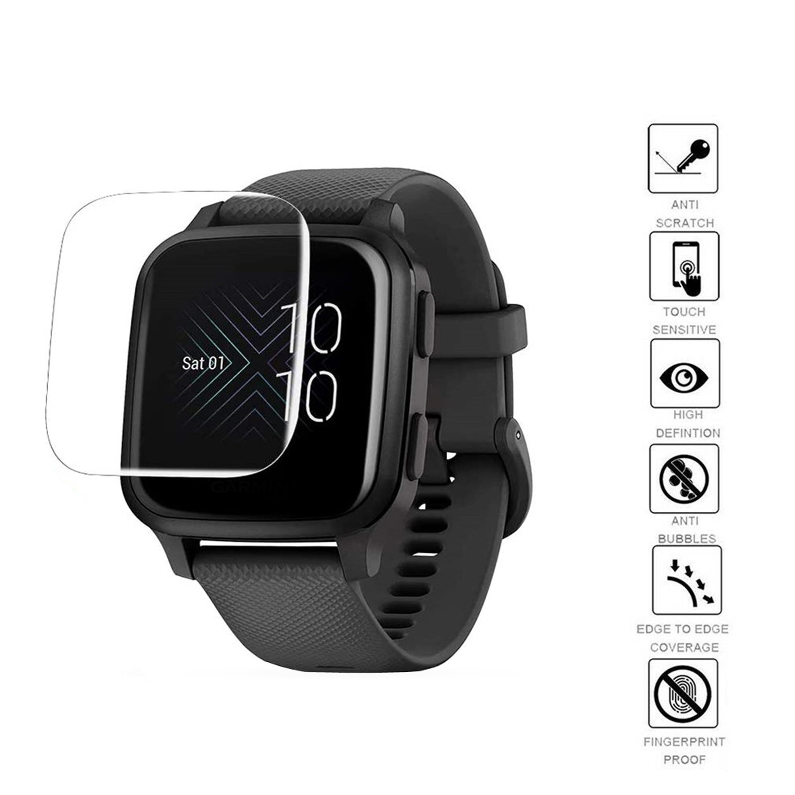 LFD868 Deals of the Day Clearance for Cafuvv the Screen Protector Is Suitable for Garmin Venu Explosion-Proof Film Protector