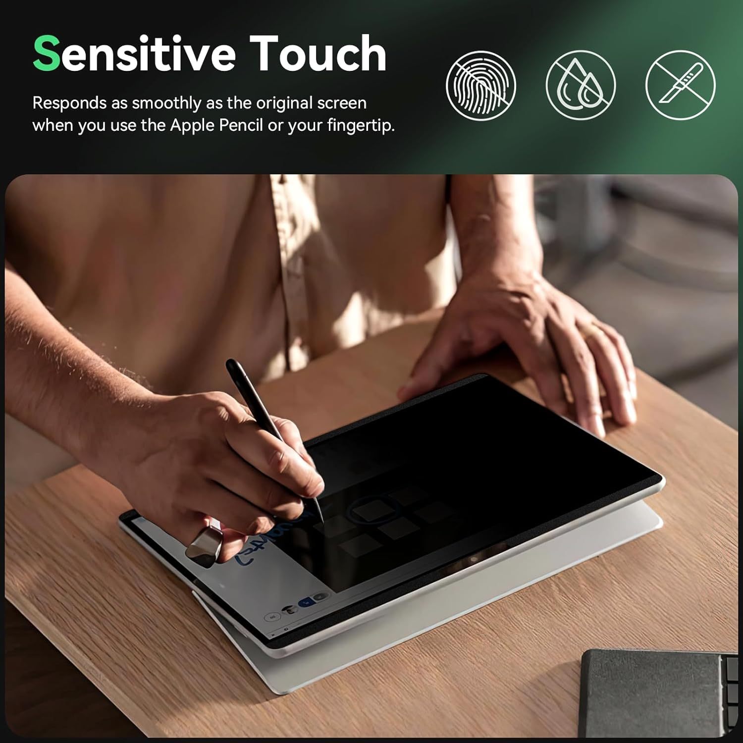 适用于微软 Surface Laptop 5/4/3/2/1 的 13.5 英寸磁吸式隐私屏幕，可移除防窥膜，黑色安全保护膜，防眩光蓝光过滤磨砂屏幕保护膜