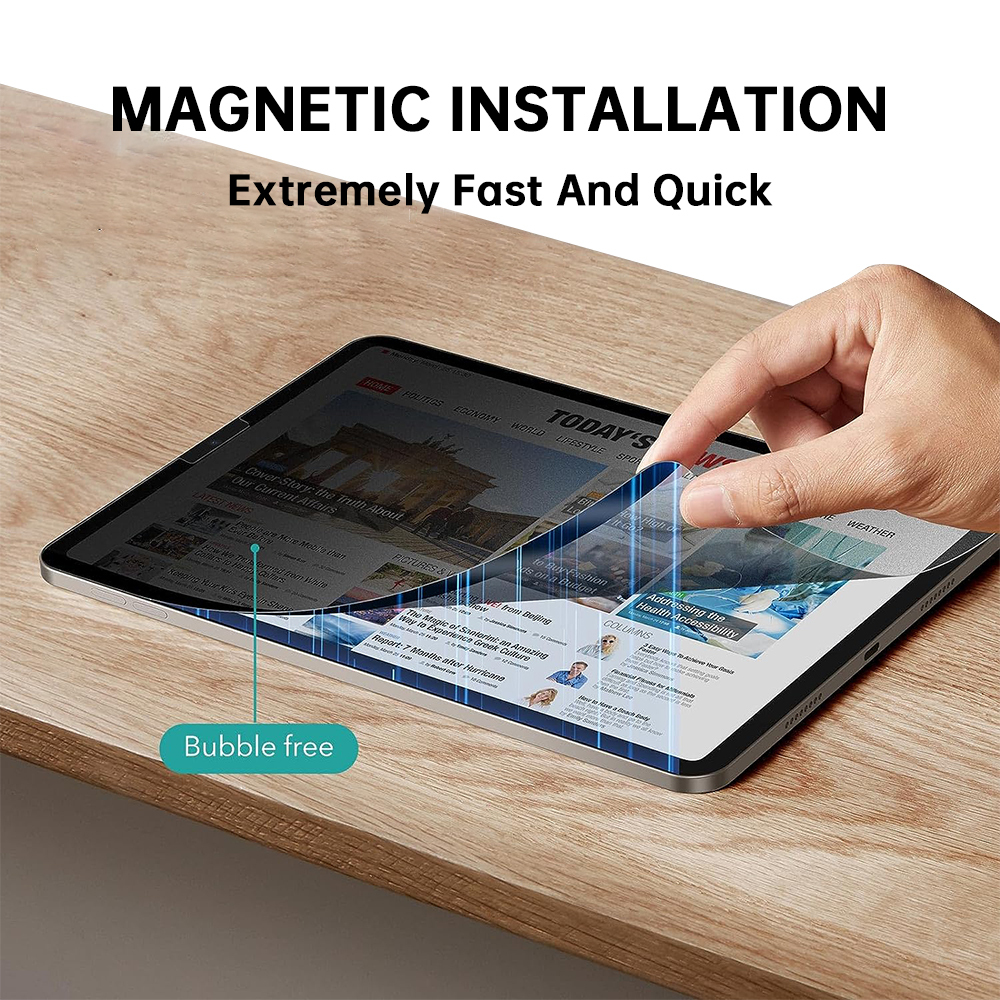 LFD 03 Anti-Glare Privacy Screen Protector Blue Light Magnetic for iPad Pro 6 9.7 10.2 10.5 11 12.9