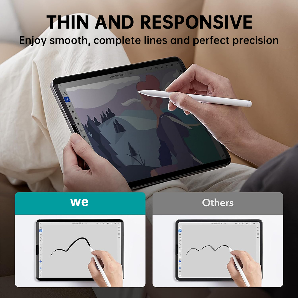 LFD 03 Anti-Glare Privacy Screen Protector Blue Light Magnetic for iPad Pro 6 9.7 10.2 10.5 11 12.9