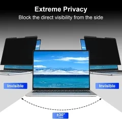 LFD 02 HD Clear Privacy Screen Protector MacBook Laptop PET Film 3H Hardness Anti-Spy Anti-Scratch Anti-Glare