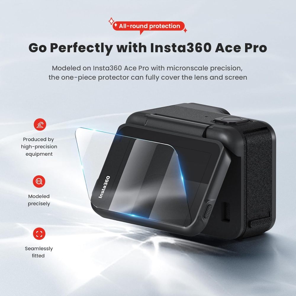 Screen Protector for Insta360 ACE PRO (only) Lcd Lens Protective Film Cover Shield(3+3+3pcs)