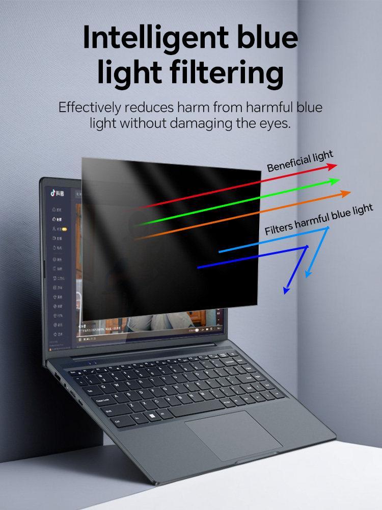 LUSA DESIGN Removable Universal Matte High Def Laptop Privacy Screen Protector, Pencil Alignment Frame, Fits 13.3"/14"/15.6"/16" Laptops, Compatible with Lenovo, HP, Dell, ASUS