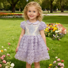 Girls sequin party dress