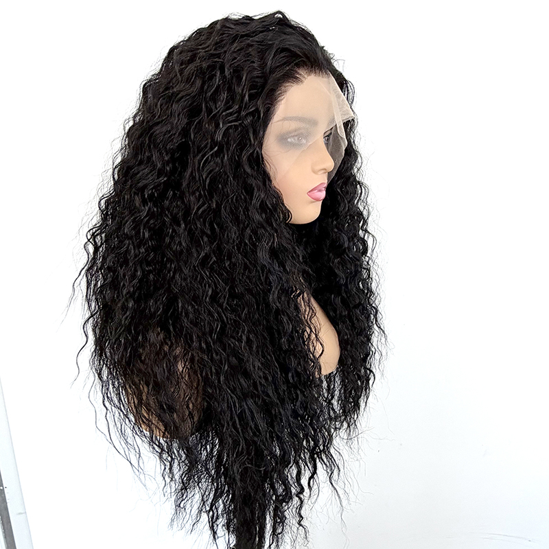 Hot Popular BZ Thick Curly Natural Heat-Resistant Glueless 26 Inch Futura Fiber Wig