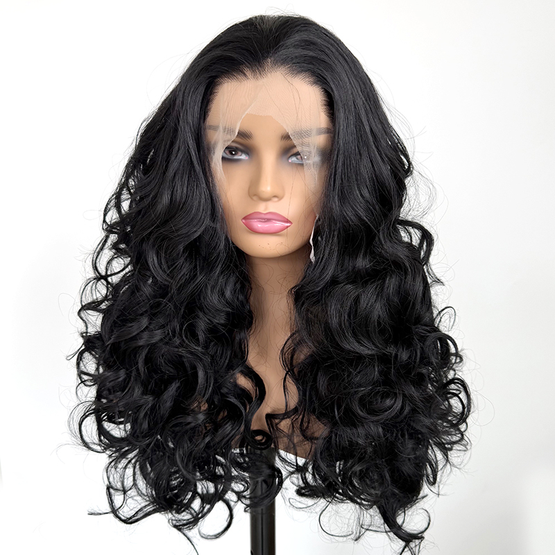 Latisha Wig Permanent Heat Resistant Synthetic 13x4 Lace Wig Futura Fiber 26Inch