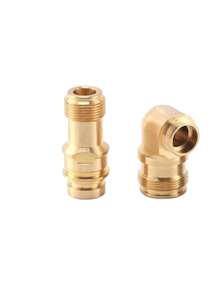 Custom copper valve and connector