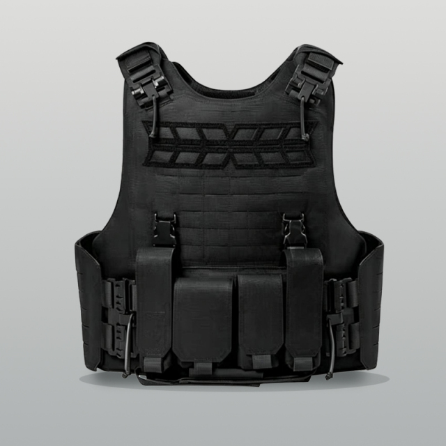 Quick-Release Tactical Ballistic Vest