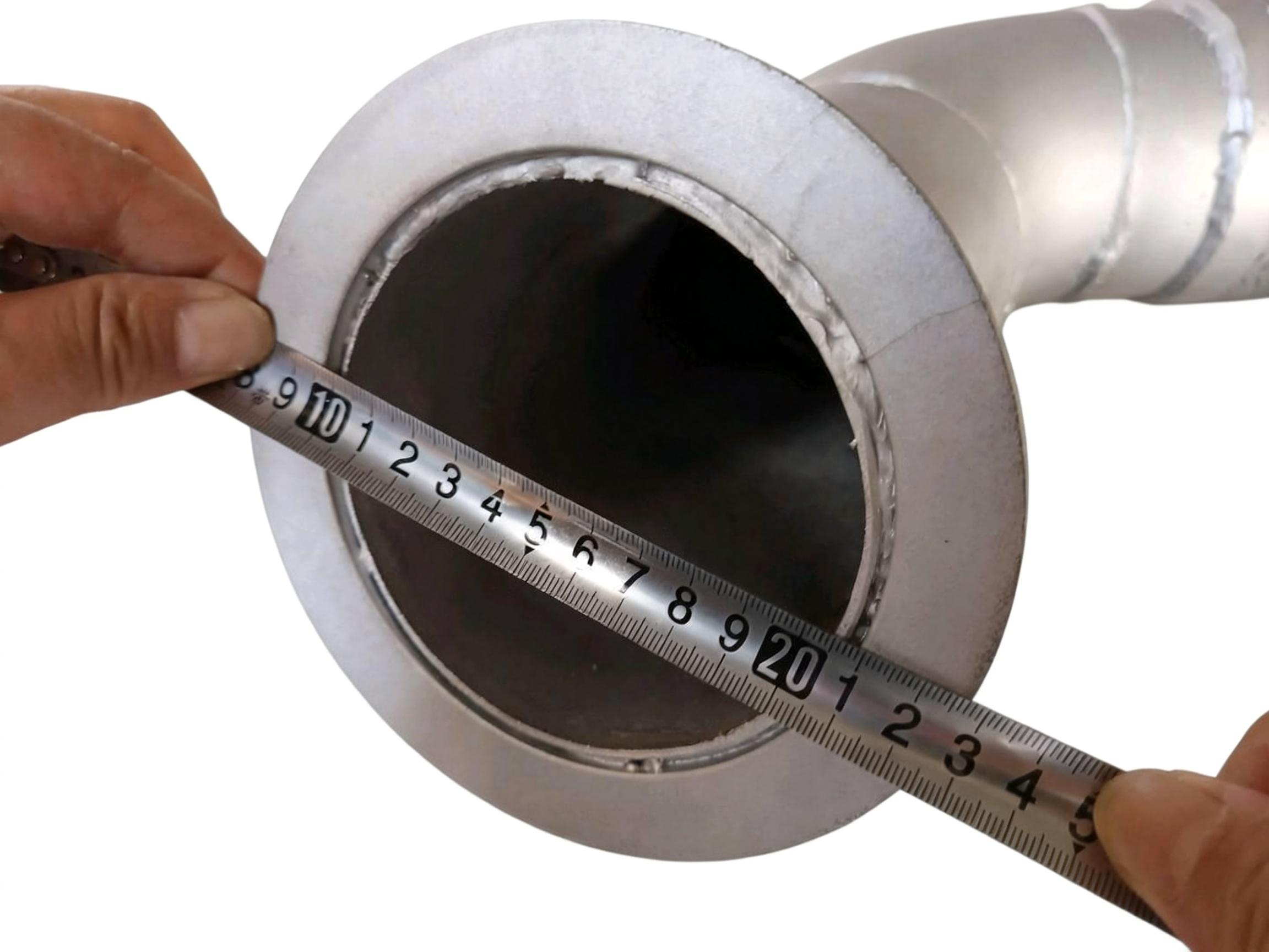 Exhaust metal hose