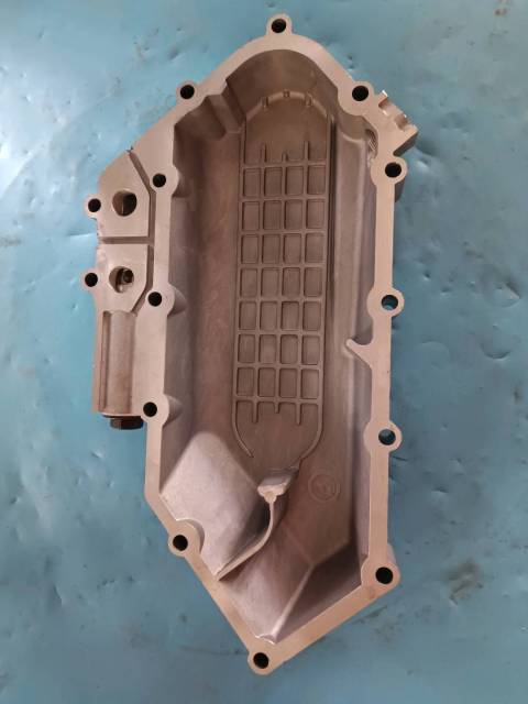 Oil cooler cover assembly